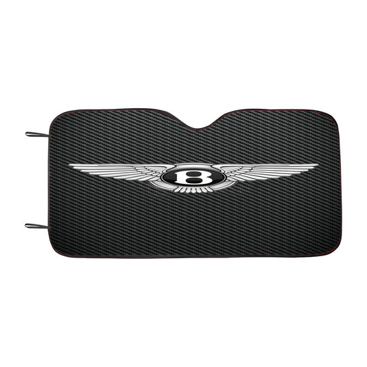 Bentley Logo Carbon Car Auto Sun Shade Windshield Cover