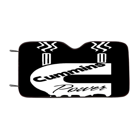Cummins Power Truck Car Auto Sun Shade Windshield Cover