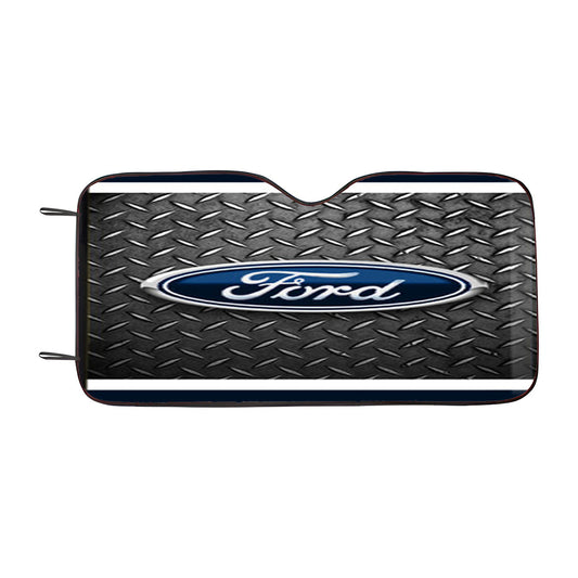 Ford Logo Car Auto Sun Shade Windshield Cover