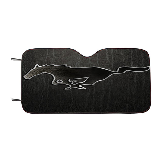 Ford Mustang Background Image Car Auto Sun Shade Windshield Cover