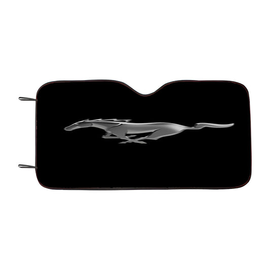 Ford Mustang Logo 3 Car Auto Sun Shade Windshield Cover