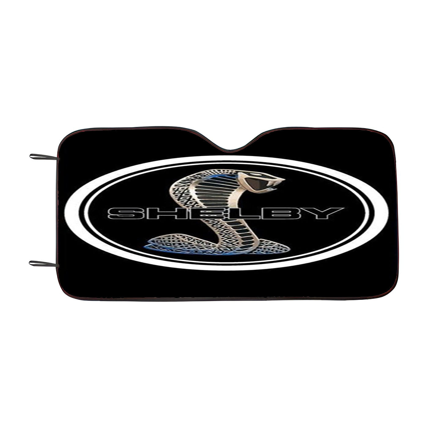 Ford Mustang Shelby Metal Logo Car Auto Sun Shade Windshield Cover