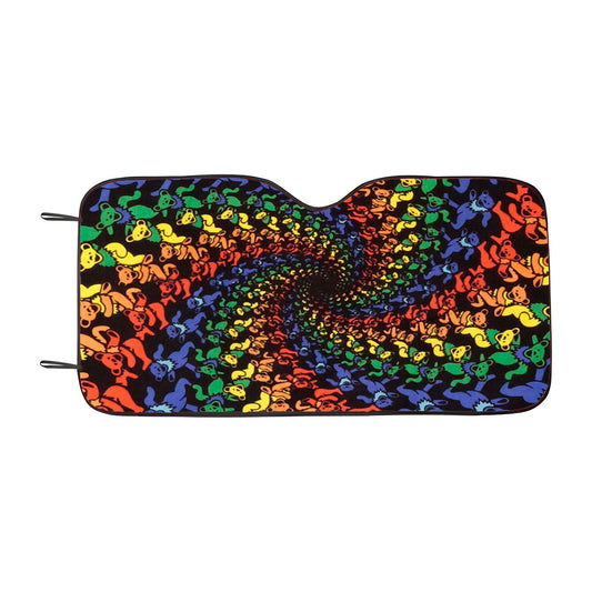 Grateful Dead Dancing Bears Car Auto Sun Shade Windshield Cover