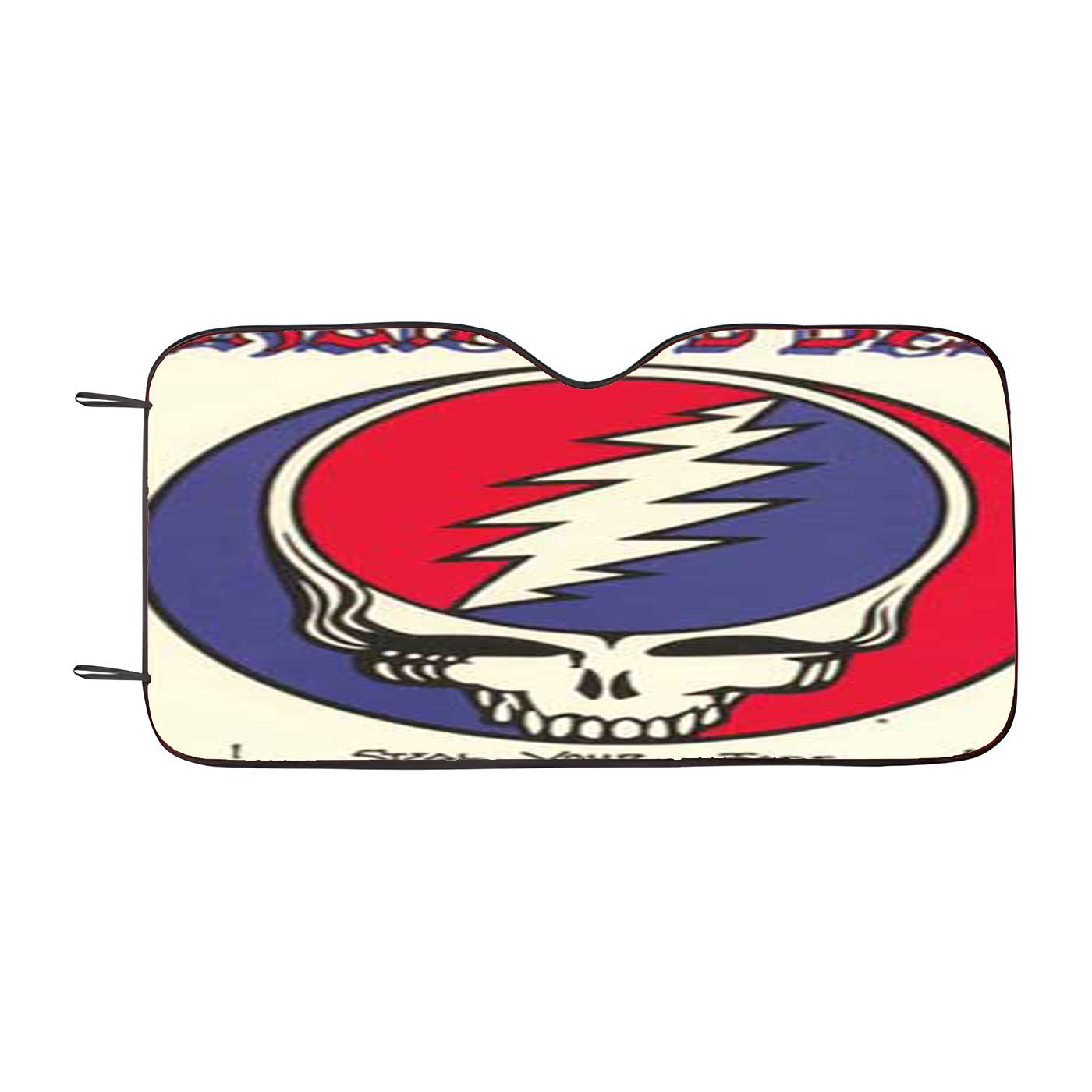 Grateful Dead I Steal Your Face Car Auto Sun Shade Windshield Cover