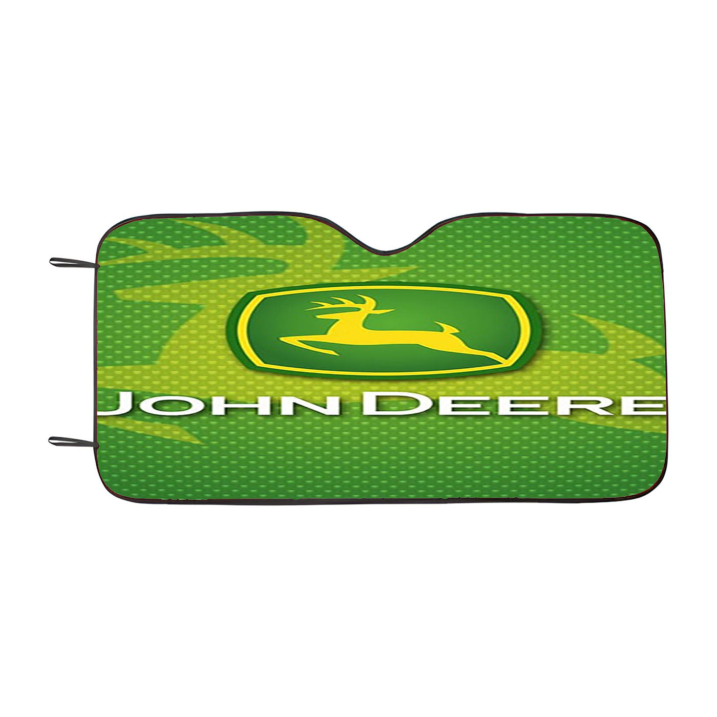 John Deere Green Symbol Car Auto Sun Shade Windshield Cover
