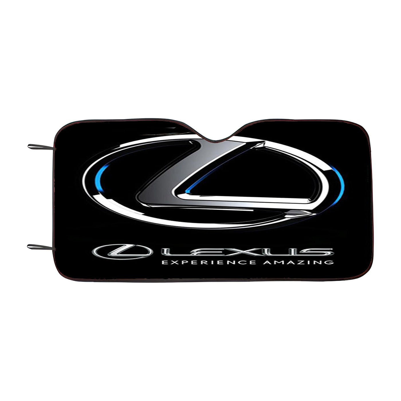 Lexus Logo Black Car Auto Sun Shade Windshield Cover