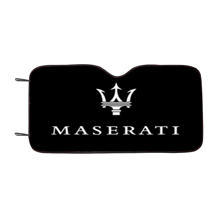 Maserati Cover Logo 2 Car Auto Sun Shade Windshield Cover