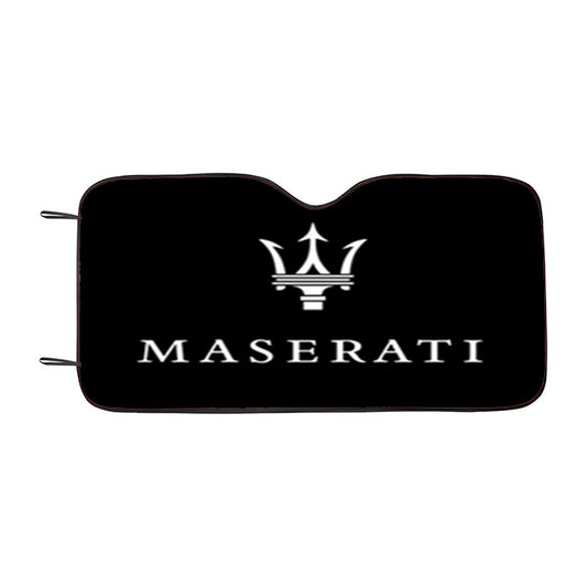 Maserati Cover Logo 2 Car Auto Sun Shade Windshield Cover