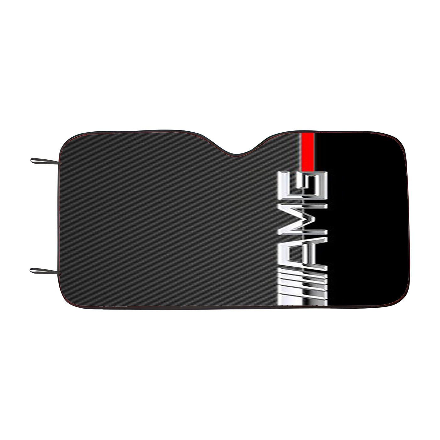 Mercedes Benz Amg Logo Carbon Car Auto Sun Shade Windshield Cover