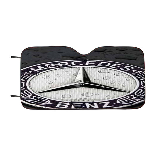 Mercedes Benz Logo 3 Car Auto Sun Shade Windshield Cover