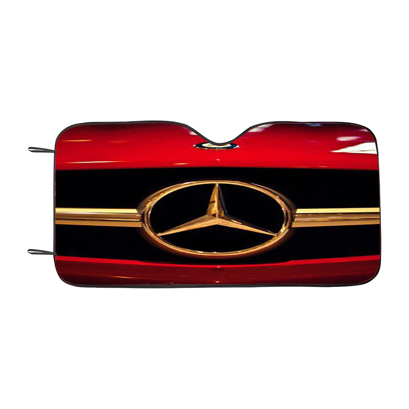 Mercedes Logo Cars Wheels Car Auto Sun Shade Windshield Cover