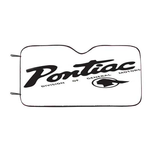 Pontiac Division Of General Motors Car Auto Sun Shade Windshield Cover