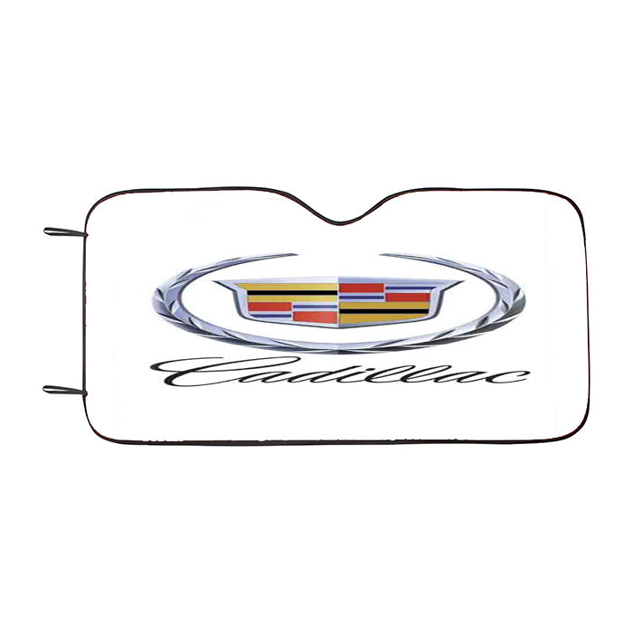 Cadillac Logo Car Auto Sun Shade Windshield Cover
