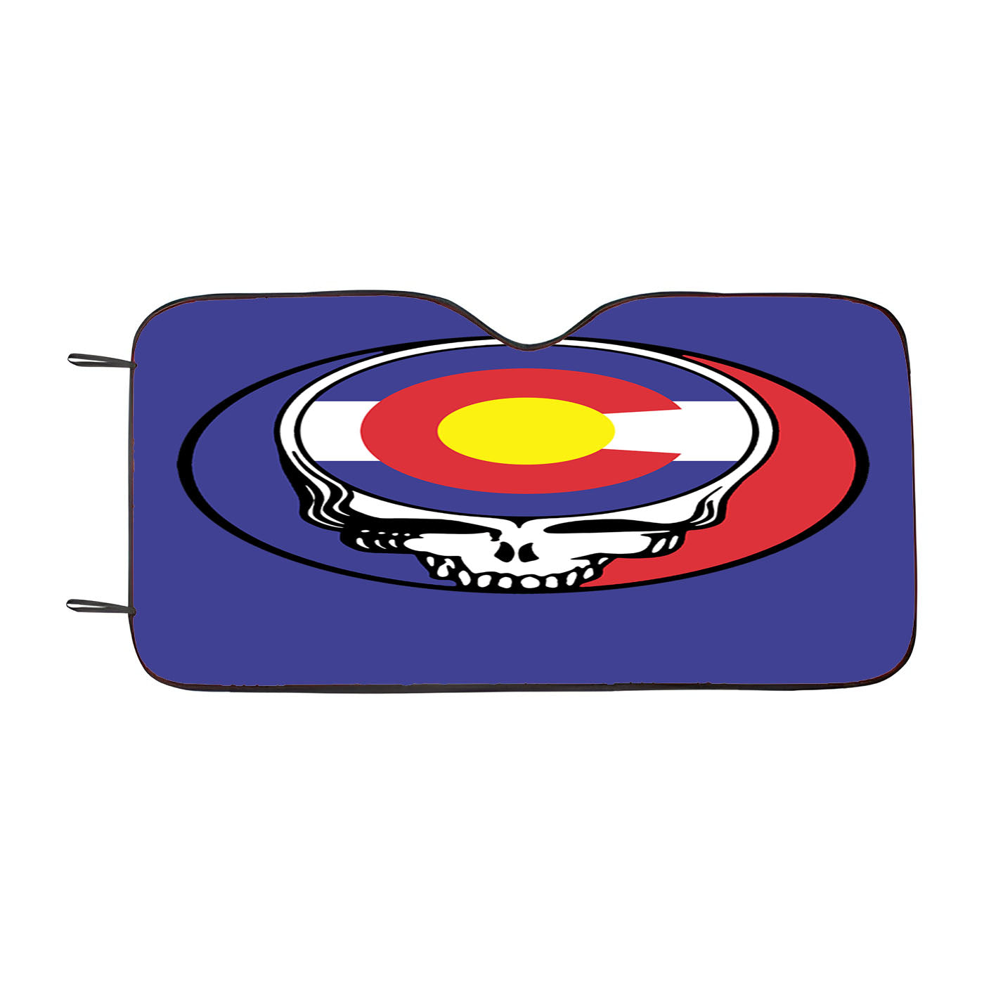 Steal Your State Colorado State Flag Grateful Dead Car Auto Sun Shade Windshield Cover