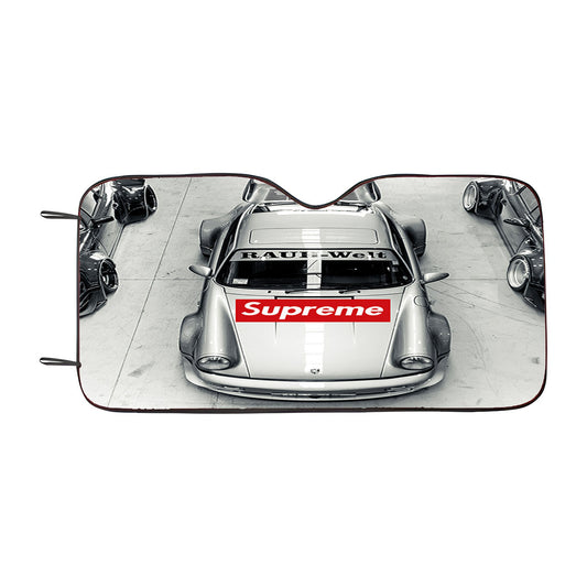Supreme Porsche 911 Car Auto Sun Shade Windshield Cover