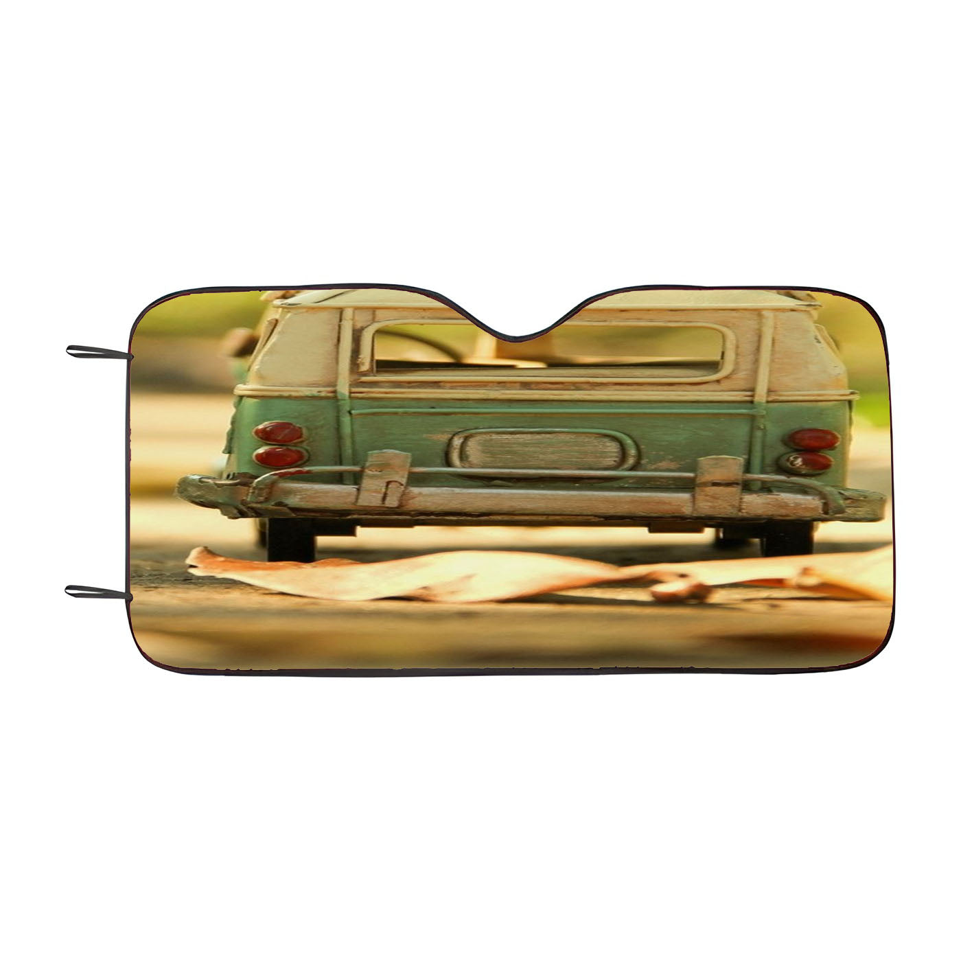 Vintage Volkswagen Toy Car Auto Sun Shade Windshield Cover