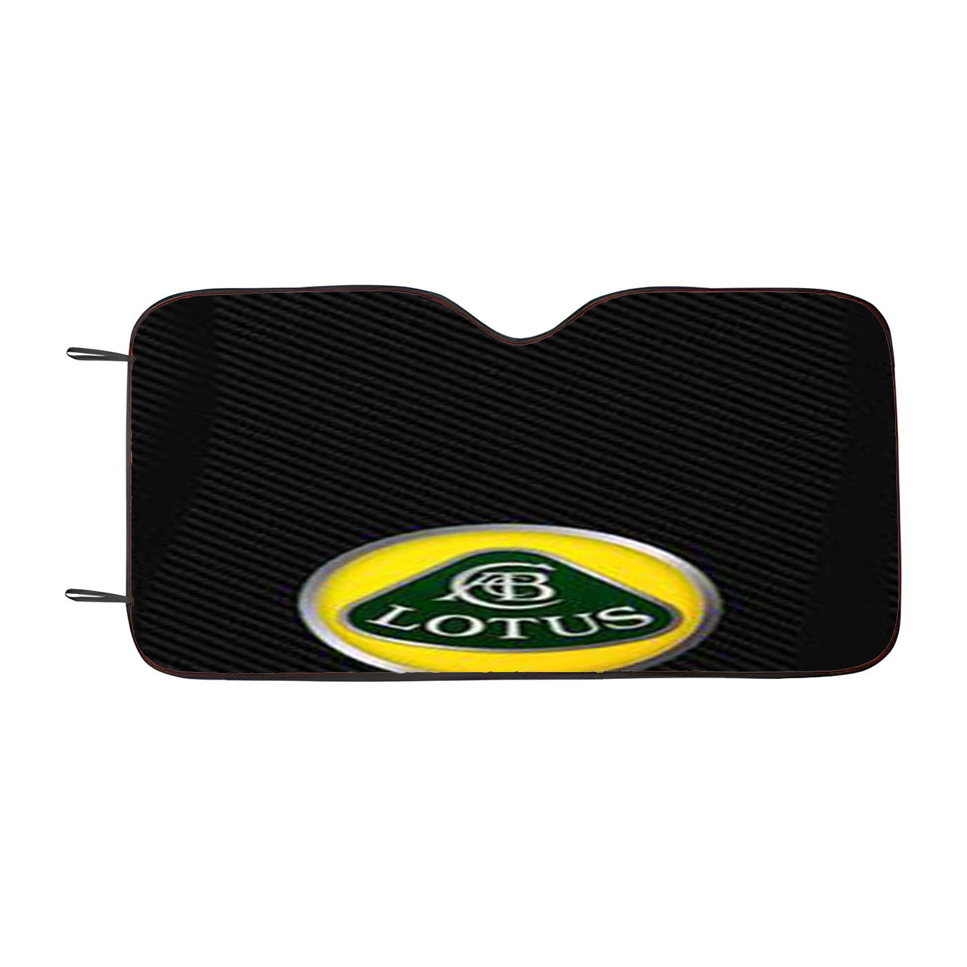 Lotus Racing Carbon Fiber Pattern Car Auto Sun Shade Windshield Cover
