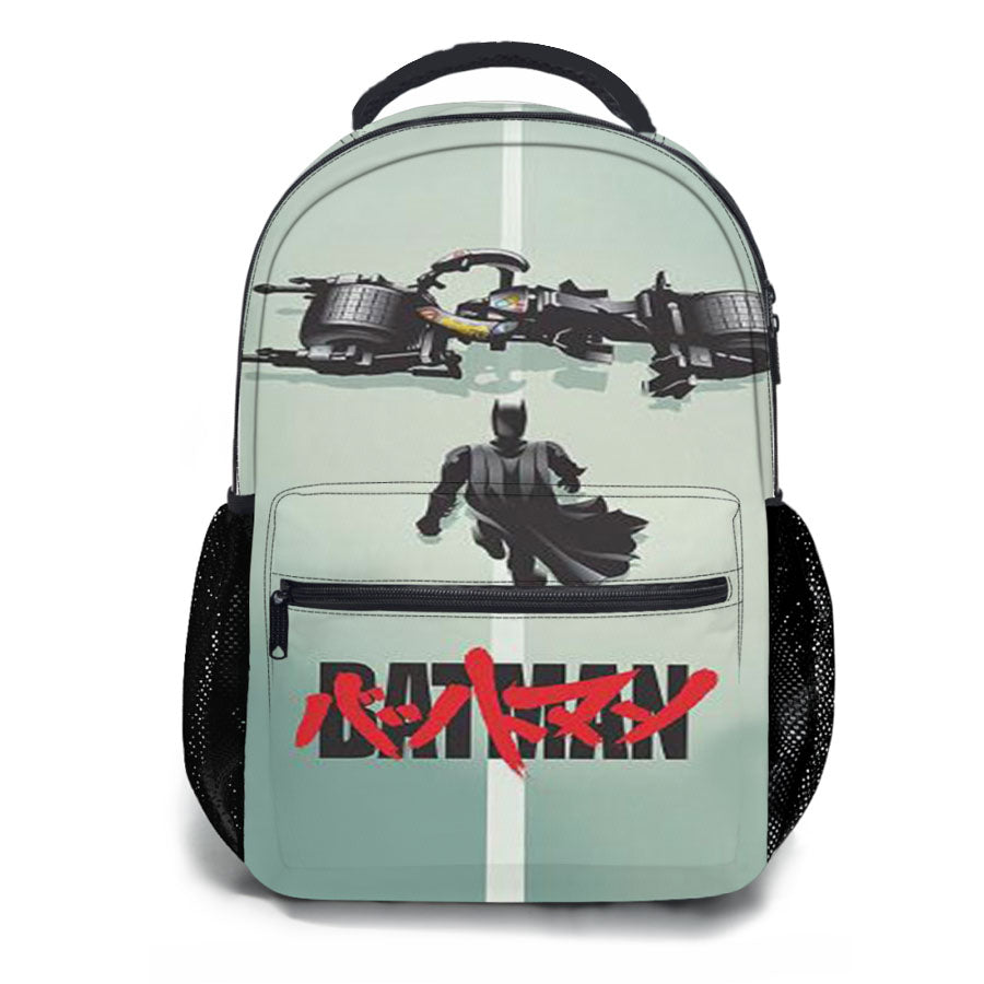 Akira Style Batman School Backpacks