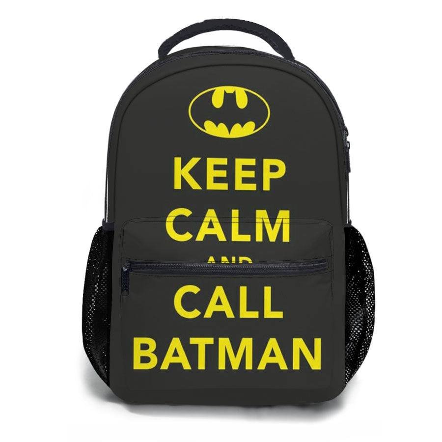 All Batman Keep Calm School Backpacks
