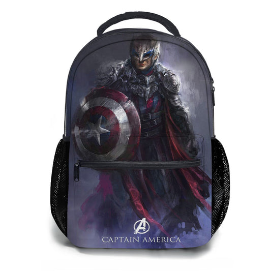Avengers Captain America Mural School Backpacks