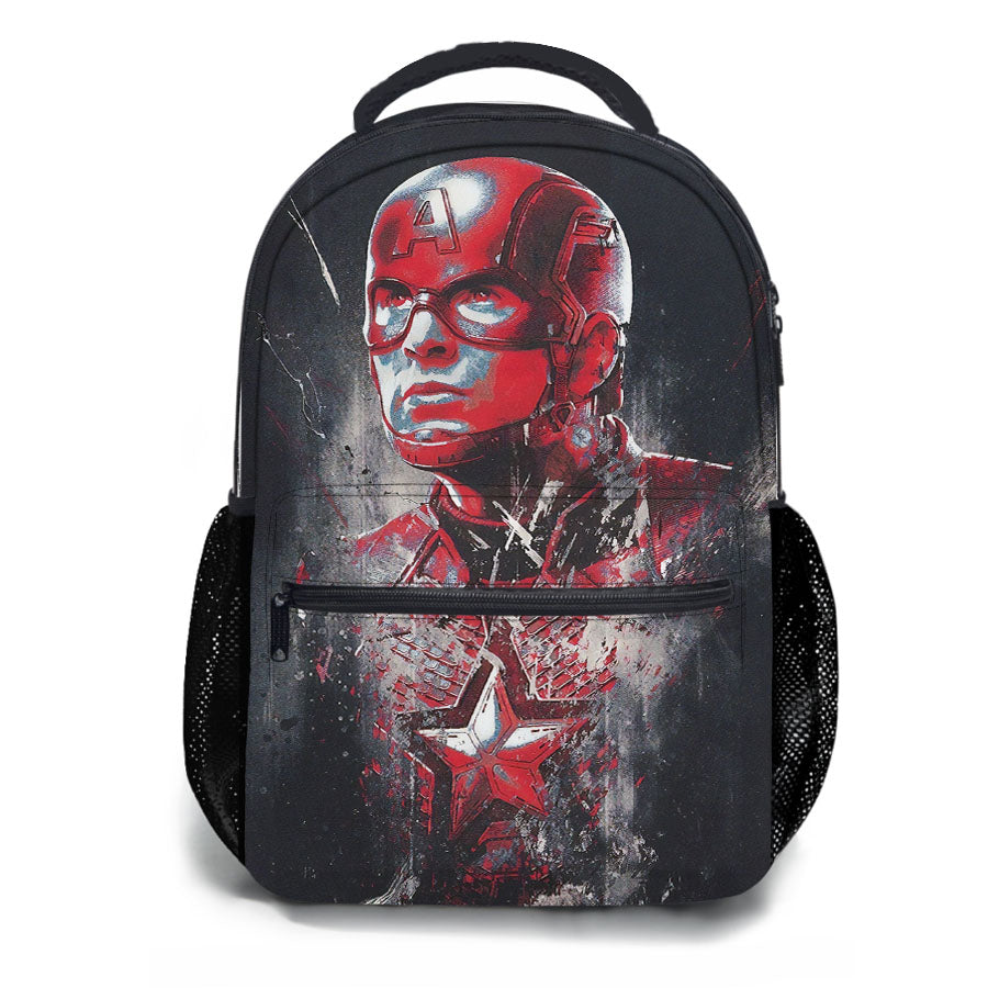 Avengers Endgame Captain America School Backpacks