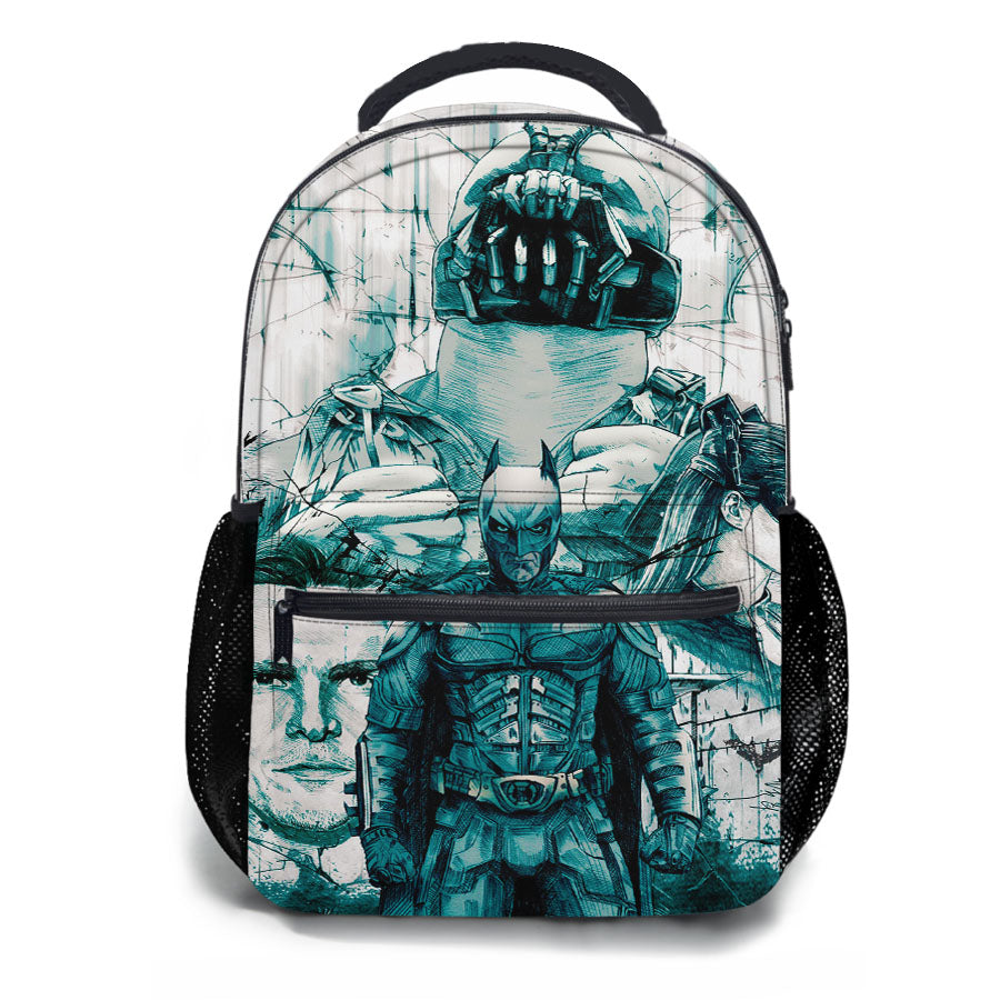Batman And Bane The Dark Knight Rises School Backpacks