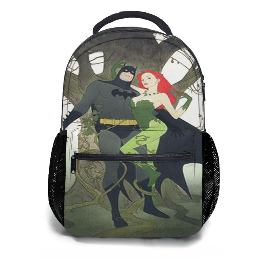 Batman And Ivy Make Love School Backpacks