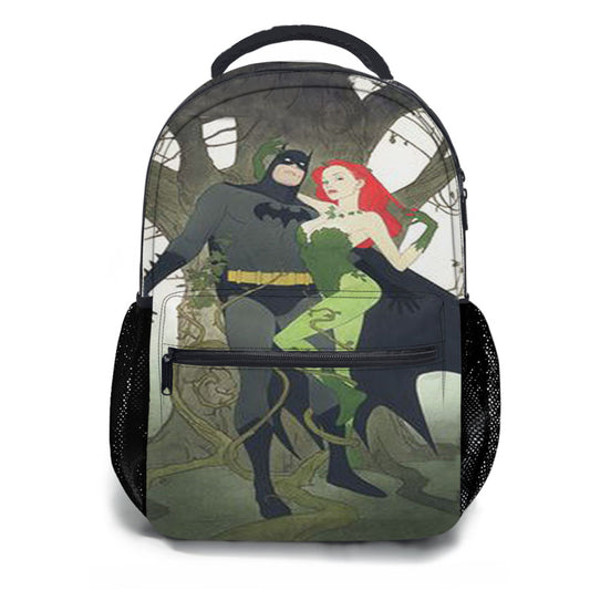 Batman And Ivy Make Love School Backpacks