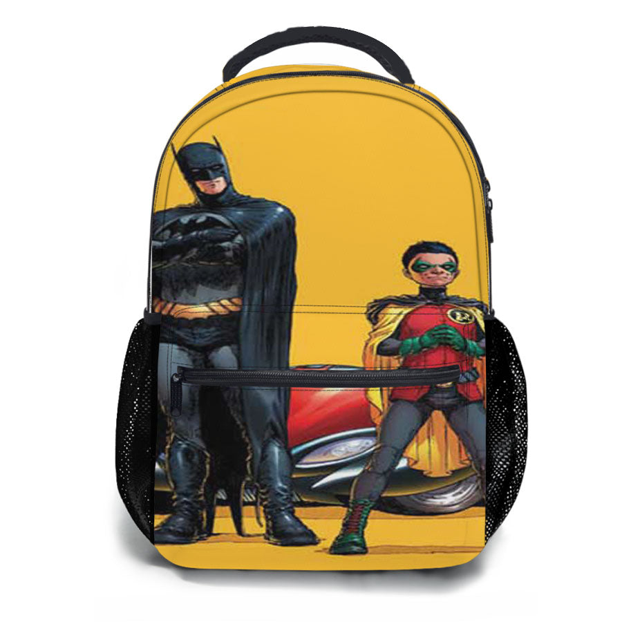 Batman And Robin Arms Crossed School Backpacks