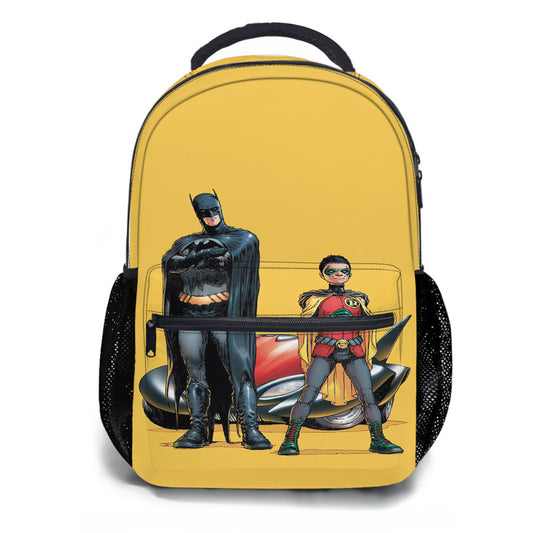 Batman And Robin Reborn School Backpacks