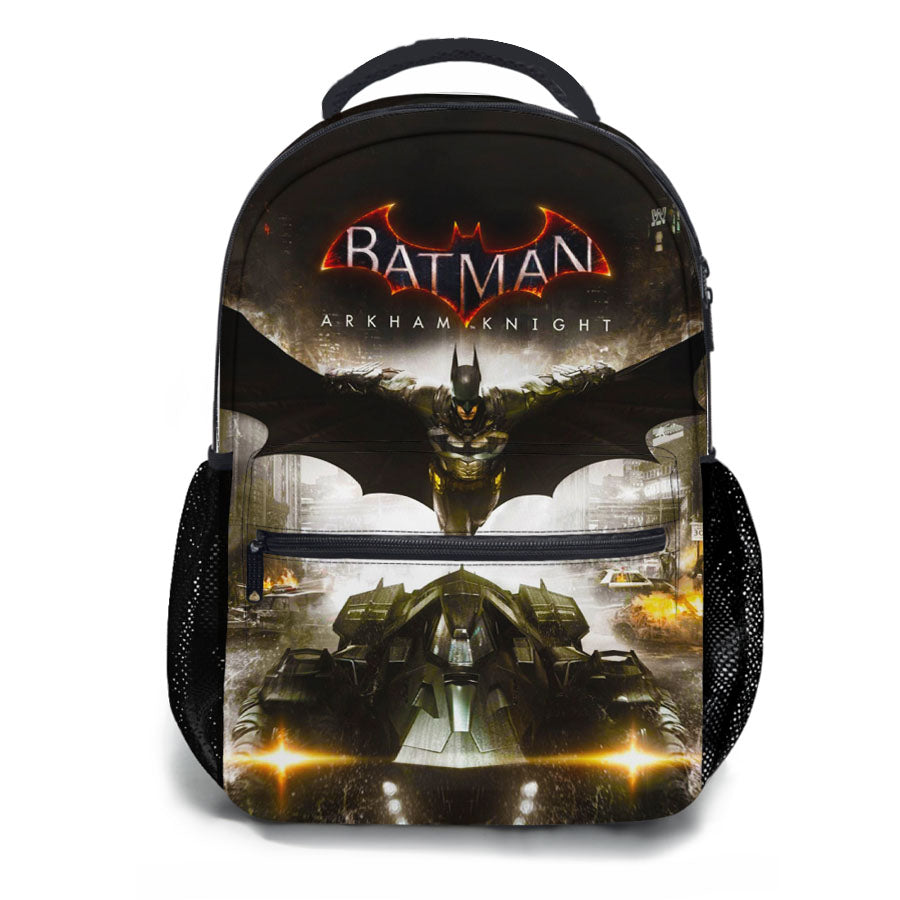 Batman Arkham Knight Batmobile School Backpacks