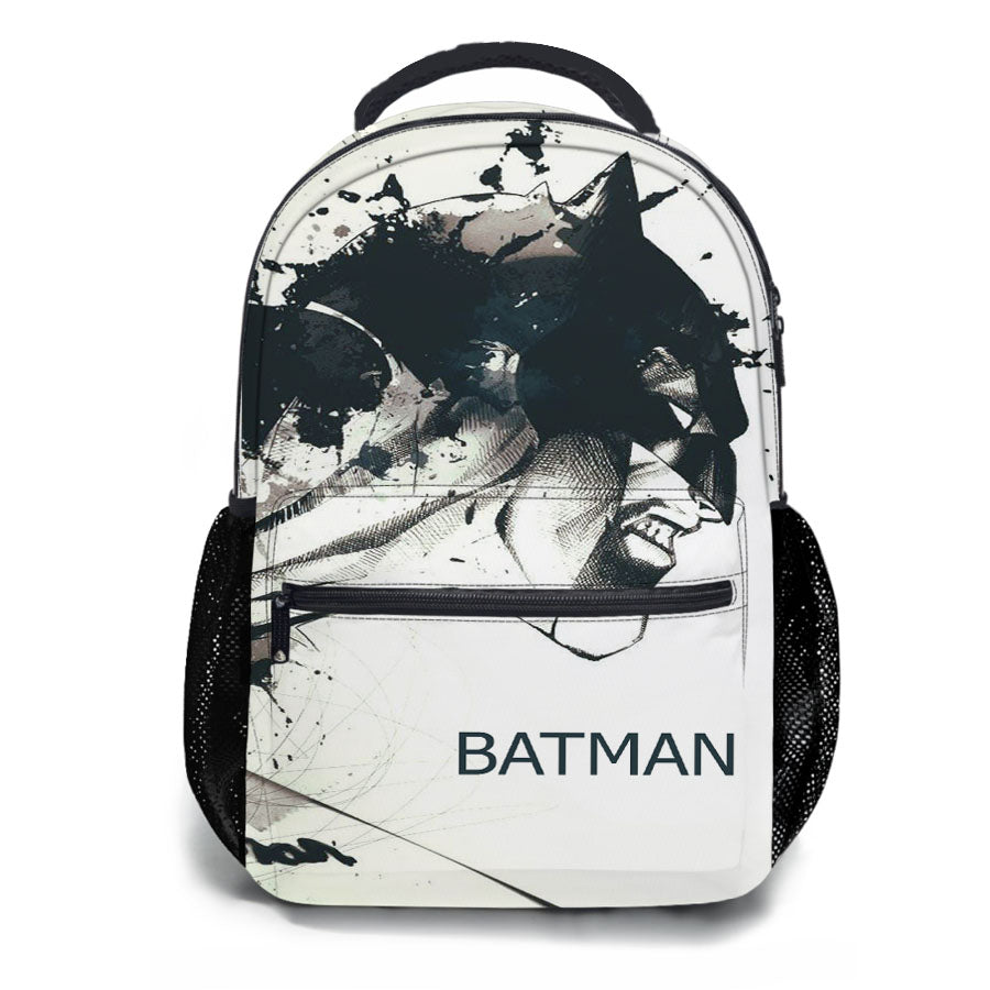 Batman Art Comic School Backpacks