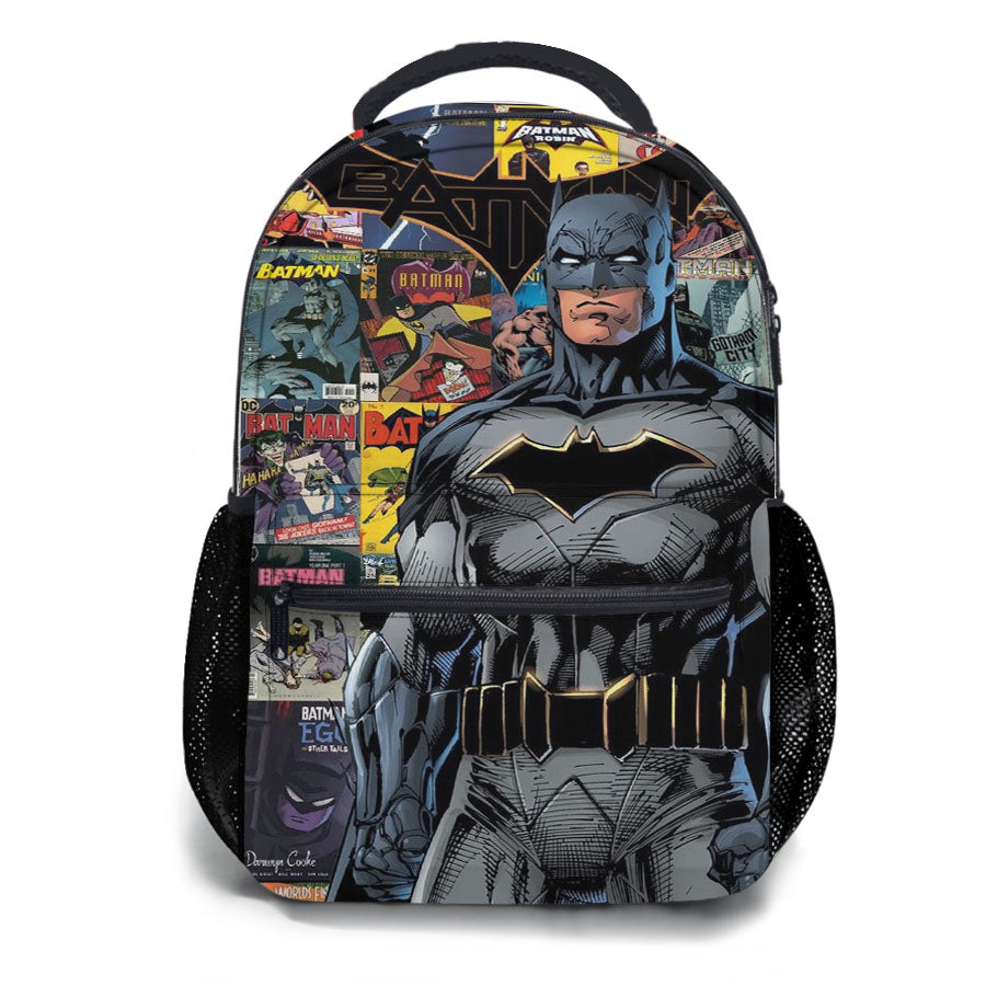 Batman Cartoon 789 School Backpacks
