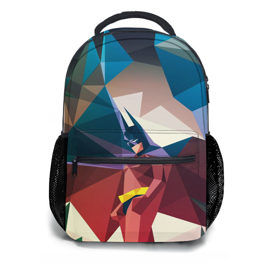 Batman Colourfull School Backpacks