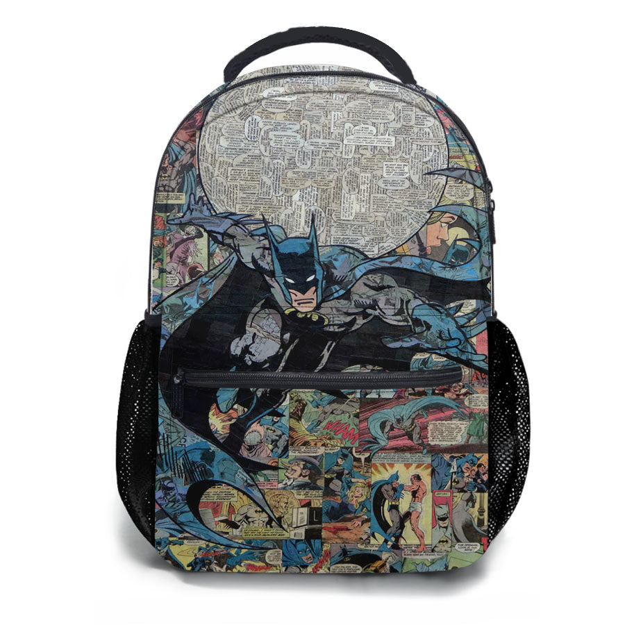 Batman Comiccon School Backpacks
