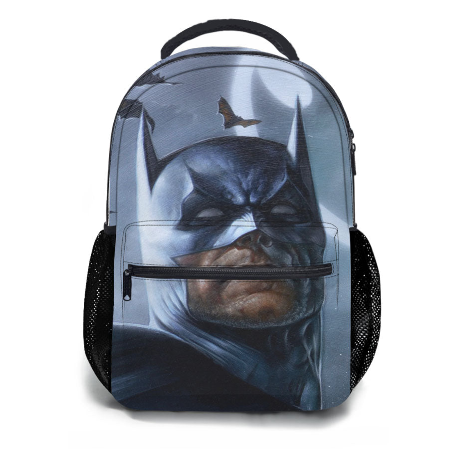 Batman Dc Comic Art School Backpacks