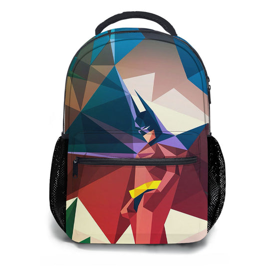 Batman Geometric School Backpacks