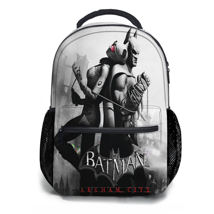 Batman Harley Quinn Arkham City School Backpacks