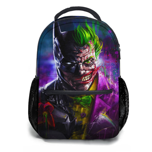 Batman Joker Half Face School Backpacks