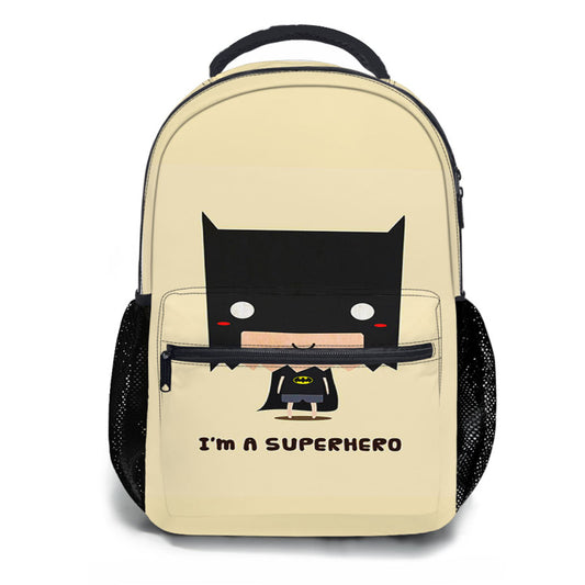 Batman Kid Vector School Backpacks