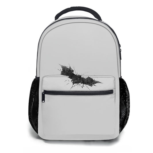 Batman Logo Crack School Backpacks