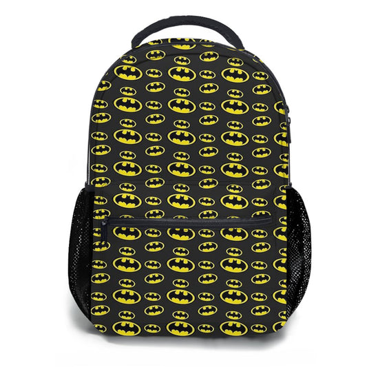 Batman Pattern Logo School Backpacks