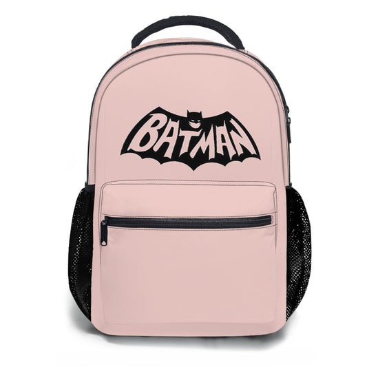 Batman Superheros Vintage Retro Cartoon School Backpacks