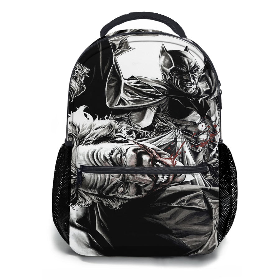 Batman Vs Joker Art Wallpaper School Backpacks
