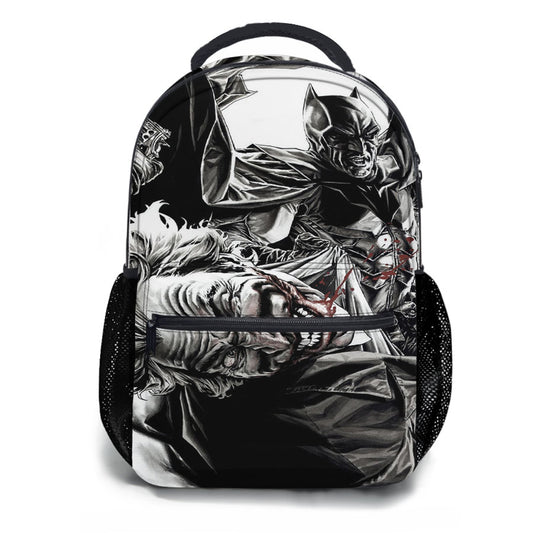 Batman Vs Joker Art Wallpaper School Backpacks