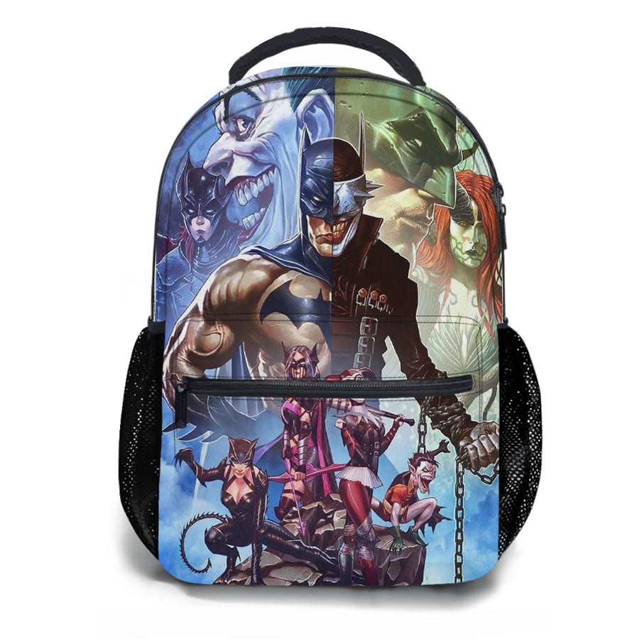 Batman Who Laughs Art School Backpacks