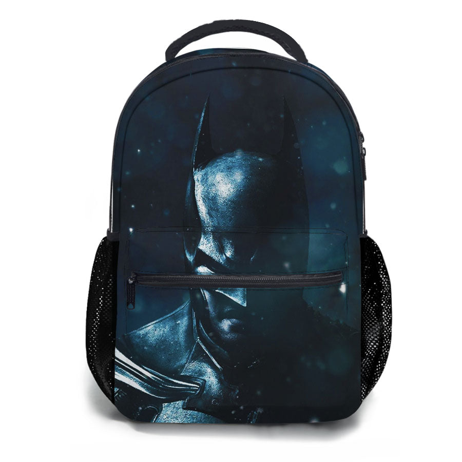 Batman Winter Black School Backpacks
