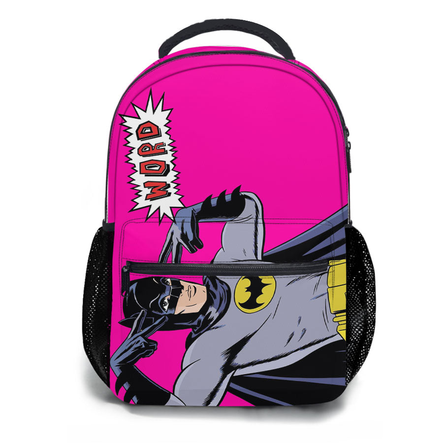 Batman Word School Backpacks