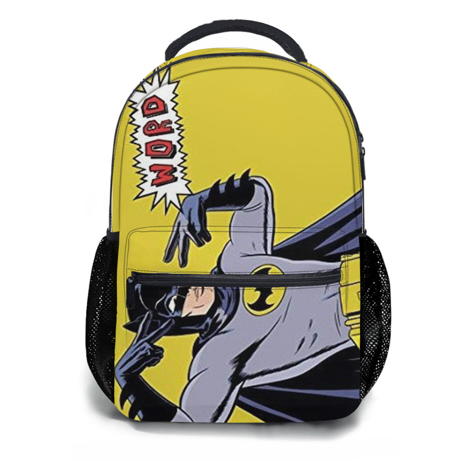 Batman 'Word' Pop Art School Backpacks
