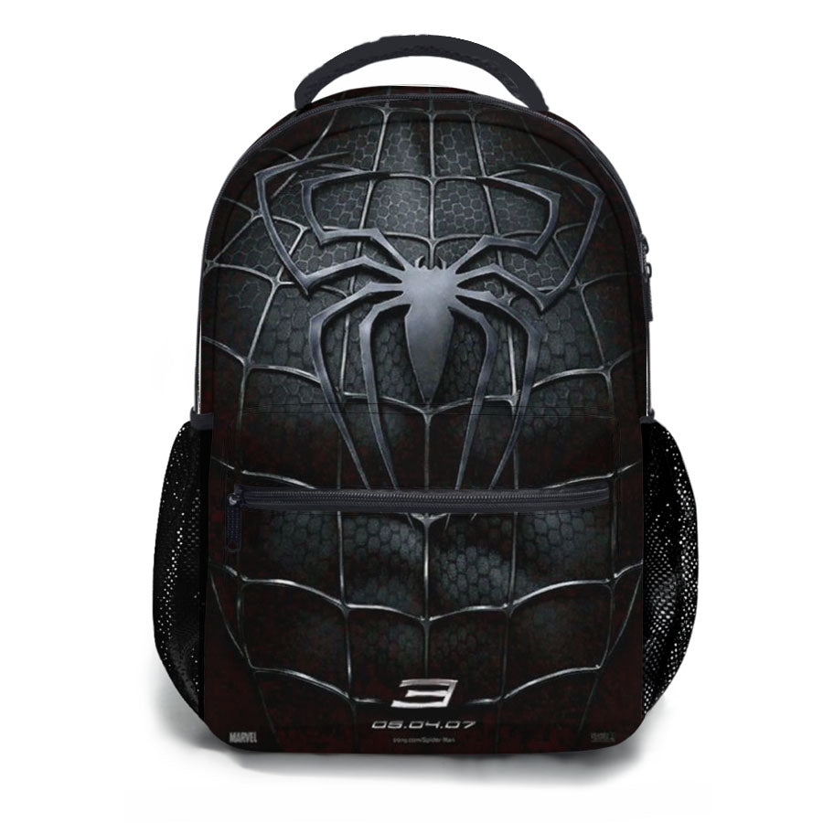 Black Spiderman School Backpacks